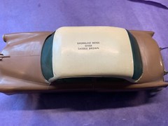 1950s Chevrolet Chevy 2 Door Dealer Promo Car Bank – shoreline beige
