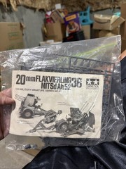 20mm FAKVIERLING 38 MIT Sd.Ah.52 – 1/35-Tamiya -No Box/decals