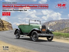 ICM 24051 – Model A Standard Phaeton (1930s) – Passenger Car Model Kit 1:24