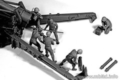 MasterBox 1/35 US Artillery Crew (6) MB3577
