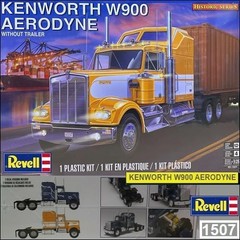 Kenworth W900 Semi Truck Model Kit 1:25 Scale Heavy Duty Big Rig