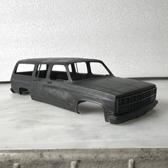 1/25 Scale Resin 1989 Chevrolet Suburban Body 3D Printed