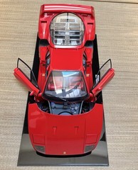 FERRARI F40 POCHER RIVAROSSI 1/8 Scale Die Cast Model Built