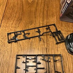 Built Model Car, 1998 Revell Stock Car STARTED, INCOMPLETE, MODIFIED