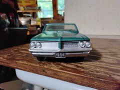1964 AMT BUILT LeMans screwbottom Tempest Pontiac Model Plastic Car