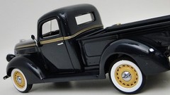 Ford Pickup Truck Vintage Classic Custom Built Metal Body Model Car Race Promo
