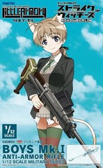 TomyTec Little Armory 1/12 SNIPER LASW03 Strike Witches RTB Plastic Model Kit