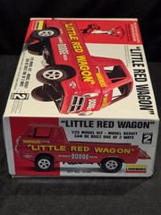 Lindberg Little Red Wagon 1/25 Model Kit Skill Level 2 Bill Maverick Golden