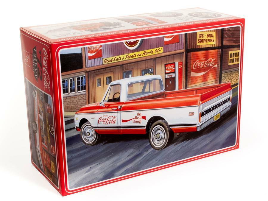 1:25 AMT ’72 Chevy Pickup Truck COCA-COLA COKE Plastic Model Kit *NEW SEALED*