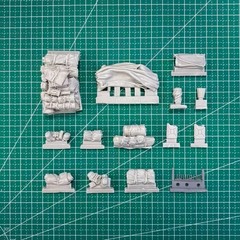1/35 Scale Die-Cast Resin Model Assembled Kit Marder II / Sd.Kfz.131 Accessor…