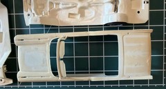 HTF OG VTG AMT 1959 FORD GALAXIE CONVERTIBLE #139 1-CK Car Kit Started + XTRAS