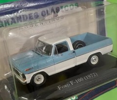 UNUSED FORD F100 BI COLOR 1972 1:43 DIECAST MODEL WITH BUBBLE BUT NO BROCHURE