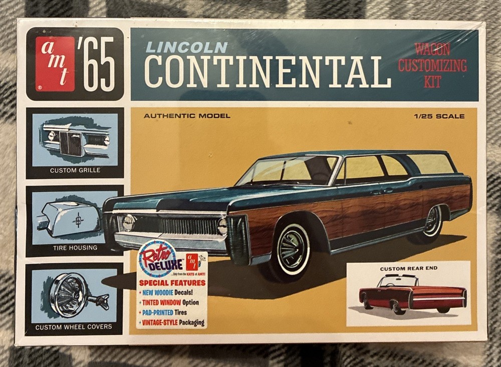 AMT ’65 Lincoln Continental Wagon ‘Customizing Kit’. 1/25. #AMT1081/12.