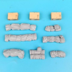 Diorama 1/16/35/48/72 Tank External Package Set Military Equipment Accessories
