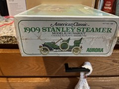 1909 Stanley Steamer Model E2 Runabout 1:16 Aurora 154 American Classic Car Kit