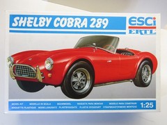 Esci ERTL 1:25 Scale Shelby Cobra 289 model kit # 3501. Rare kit.