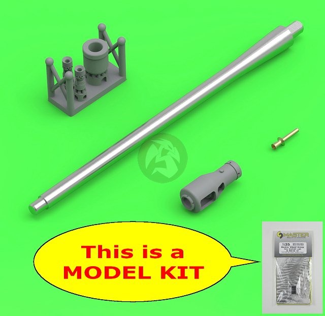 Master 1/35 5cm KwK 39 L/60 Main Gun & MG 42 Tip for Sd.Kfz.234/2 Puma GM-35-095