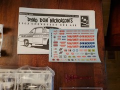 AMT Don Nicholson’s ‘62 BelAir SS New Open Box Sealed Bag VHTF