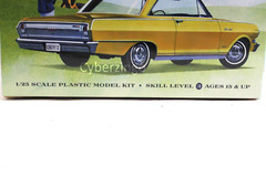 Moebius 1:25 Scale 1964 Chevy II Nova Super Sport Model Car Kit Brand New