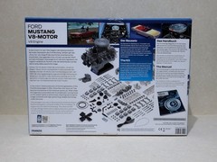 Franzis 67500 Ford Mustang V8 Engine Model Kit 1:3 Scale Open Box Complete