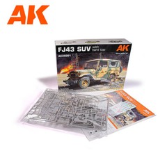 Ak Interactive 1/35 FJ43 Toyota LAND CRUISER Truck Plastic Model Kit #AK35001