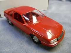 AMT 1/25 SCALE 1988 DEALER PROMO CAR CHEVY BERETTA GT COUPE BRIGHT RED -MIB