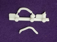 1970 Plymouth Cuda RADIATOR HOSES for Revell 1:25 Model Kit 70