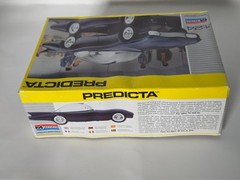 Monogram Predicta 1/24 Scale Futuristic Car Model Kit Partially Assembled