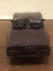 1992 Chevrolet Corvette Convertible Dealer Promo Car BLACK ROSE 1:25 AMT / ERTL