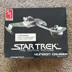 1979 AMT Star Trek The Motion Picture Klingon Cruiser Model Kit