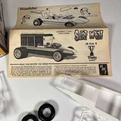 Vintage Surf Rod Street Rod AMT Model Car Kit 1/25 Scale – Incomplete