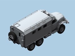 ICM 35901 Plastic model kit Scale 1:35 Chernobyl#1. Radiation Monitoring Station