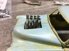 Set of 8 Metal Injector Stacks 1/25 scale – 20 MM long 3.2 MM Diameter 3.9 Flare