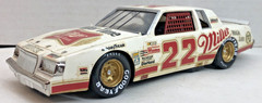 Built Up NASCAR Model Bobby Allison #22 Miller High Life Buick Regal Custom 1983