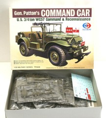 2 Skybow 1/35 Model Kits BEEP U.S. 3/4 Weapons Carrier + U.S. Command Car Patton