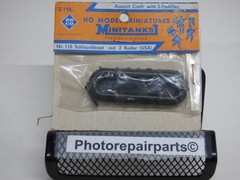 Roco Minitanks (NEW) 1/87 WWII US Rubber Assault Craft W/2 Paddles Lot #512Y