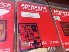 Airwaves Tank Model Kit Accessories Lot Of 4