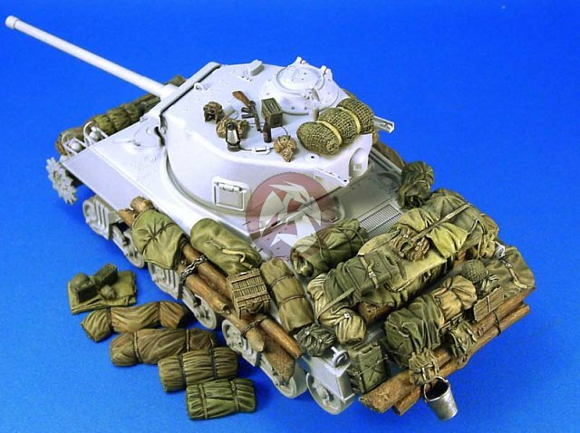 Legend 1/35 Sherman Tank Stowage and Accessories Set WWII [Resin Detail] LF1116