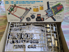 ULTRA RARE *SEALED-BAGS ORIGINAL VINTAGE MPC FLYING DUTCHMAN FUNNY CAR KIT *LNIB