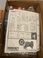 vintage Imai Harley Davidson FXS Low Rider 1/12th model kit 1982 open box