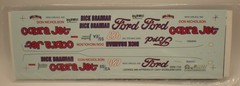 Slixx 7150 Dick Brannan Ford Mustang-Don Nicholson Drag decal
