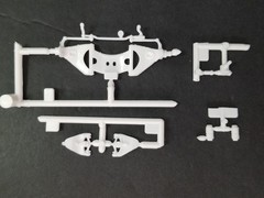 1955 Chevrolet Bel Air FRONT SUSPENSION for Revell Monogram 1:25 Model Kit 55