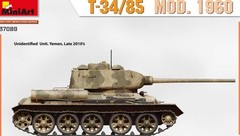 MINIART 37089 1/35 Scale T-34/85 MOD. 1960 Model Kit