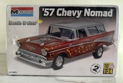 ’57 Chevy Nomad Classic Cruiser Monogram 1:24 Model Car Kit Mint Sealed in Box