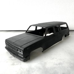 1/25 Scale Resin 1989 Chevrolet Suburban Body 3D Printed