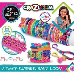 Cra-Z-Art Be Inspired Cra-Z-Loom Ultimate Rubber Band Loom DIY Craft Kit