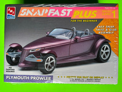PLYMOUTH PROWLER COUPE MODEL KIT AMT ERTL 1/25 SCALE SNAPFAST PLUS NEW SEALED!!