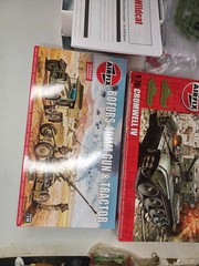 Airfix 1/76 & 1/72 Scales Plastic Model Kits Lot Of 4