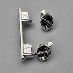 Revell 1/25 Chevy SSR Parts Kit Bash Chrome Headlight Bezels