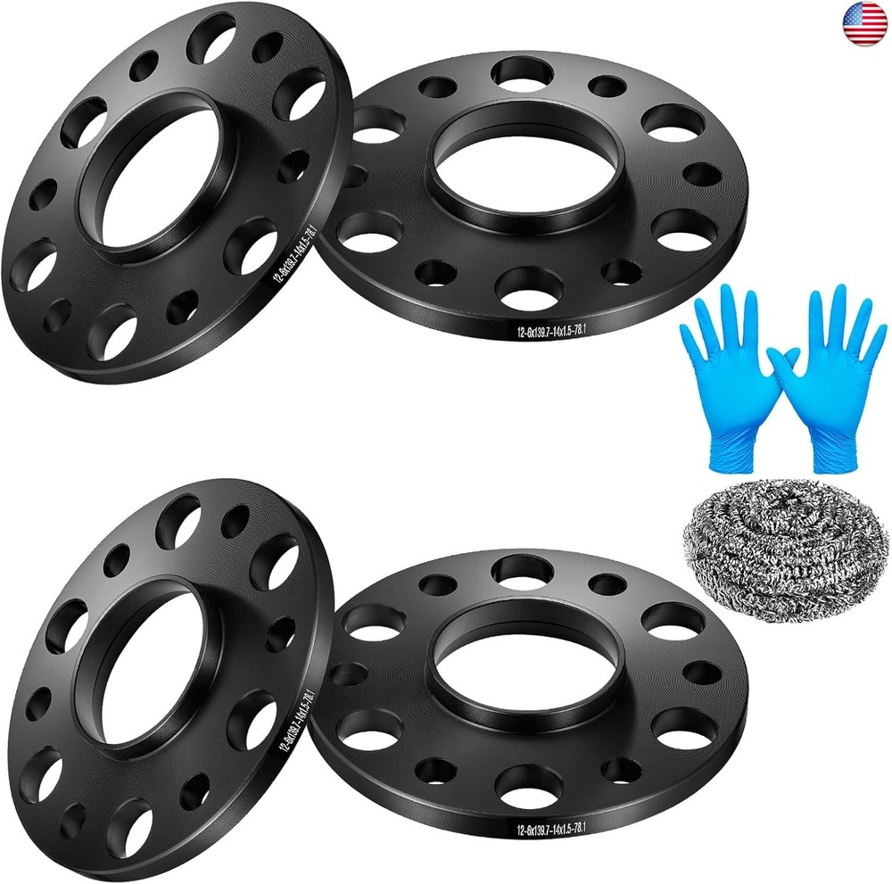 6×139.7mm(6×5.5) 12mm Wheel Spacers Compatible with Chevy Silverado 1500